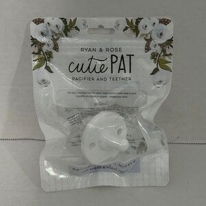 Ryan & Rose Cutie PAT Pacifier and Teether